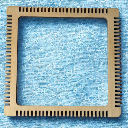 6" 4-Sided Weaving Frame Loom - 1/4" Wooden