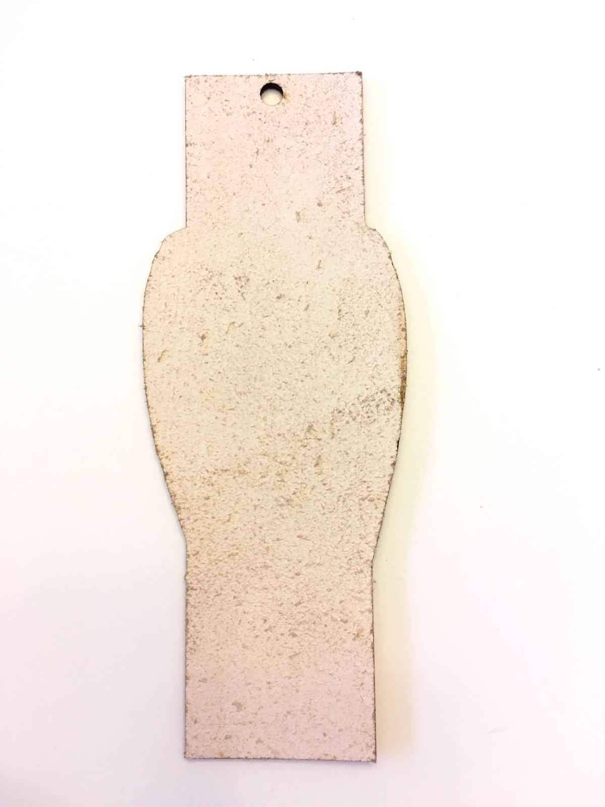 Angel with Incense bookmark crafted out of hand selected leather