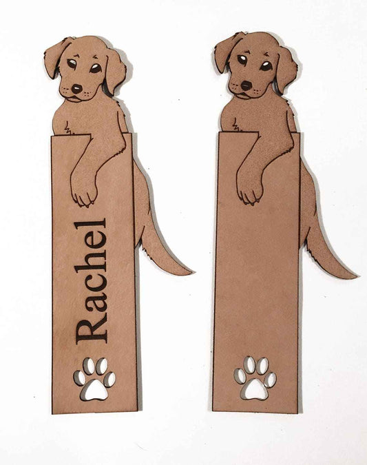 Labrador Puppy Bookmark, you can personalize it! Labrador Puppy Bookmark, you can personalize it! Bookmarks Raven King Crafts