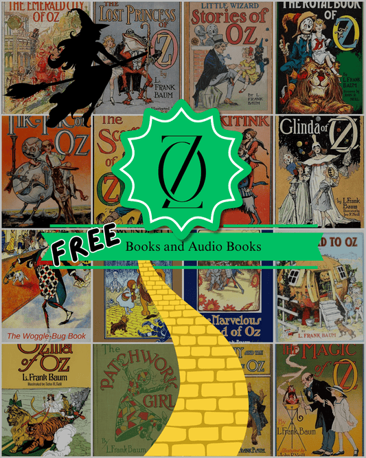 Book List - Wizard of OZ Books - Raven King Crafts