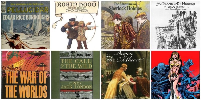 Free Action / Adventure Novels - Raven King Crafts