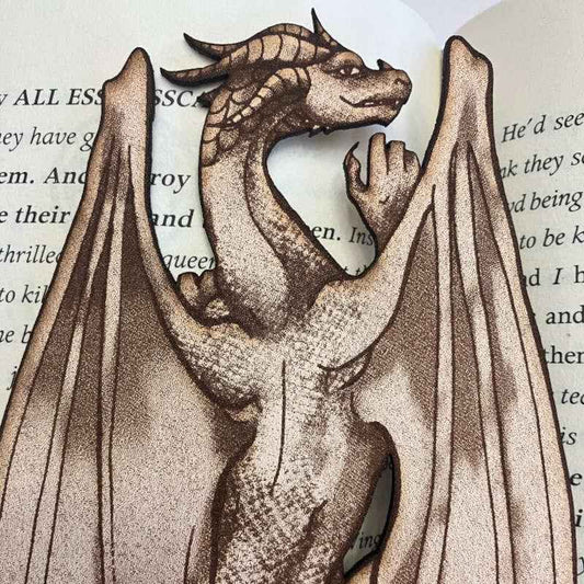 New Dragon Bookmark Added - Raven King Crafts