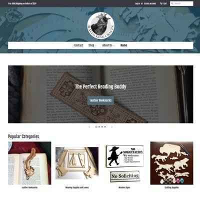Website Updates - Raven King Crafts