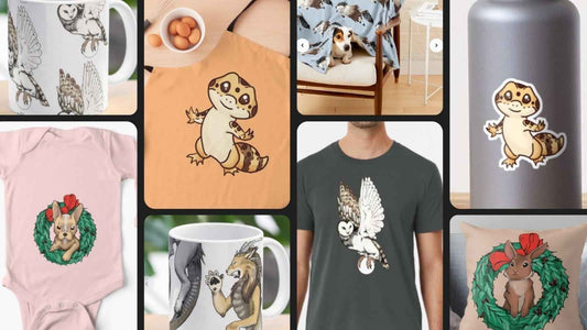 We've Opened Up Shop on RedBubble - Raven King Crafts