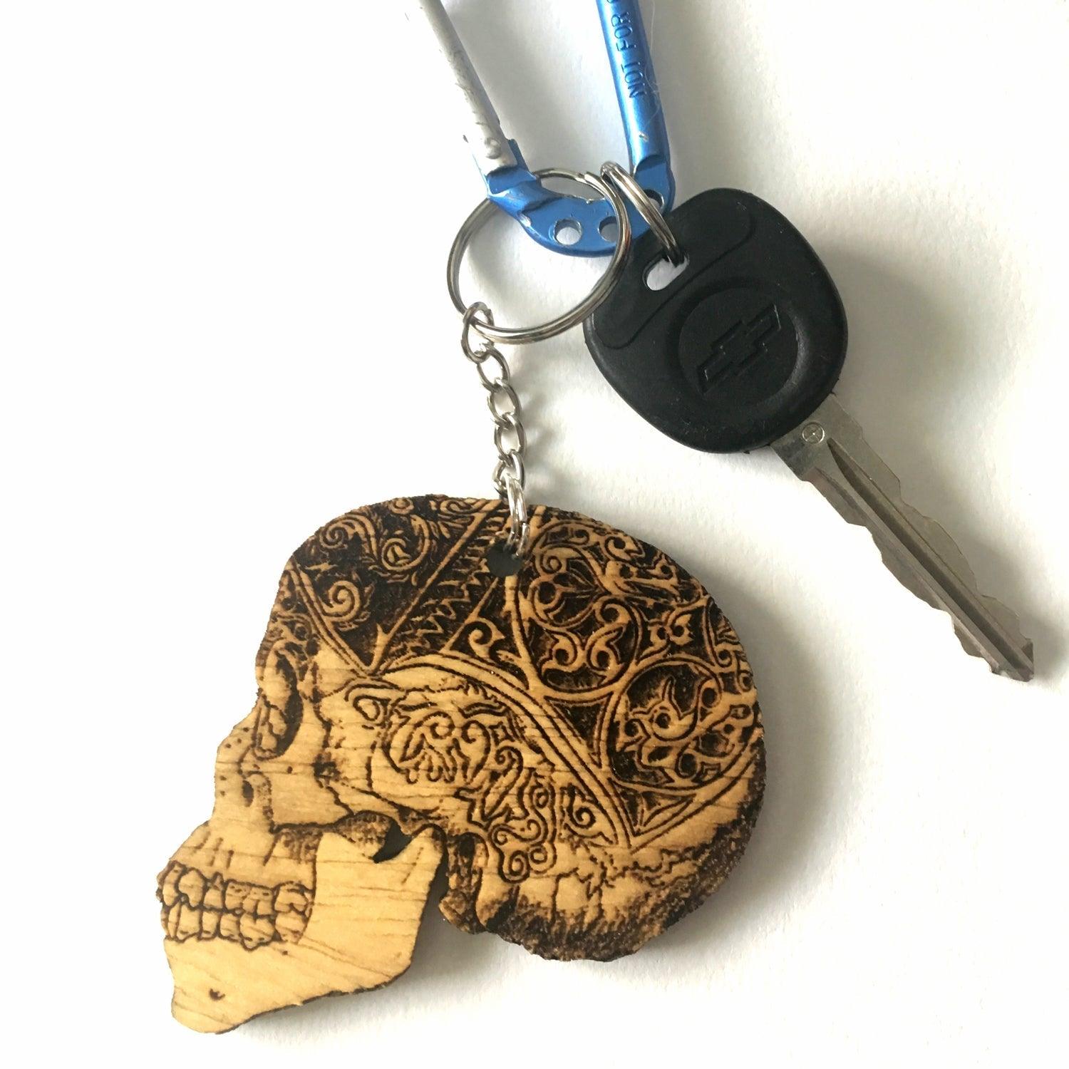 Keychains, Luggage Tags and Backpack Charms - Raven King Crafts