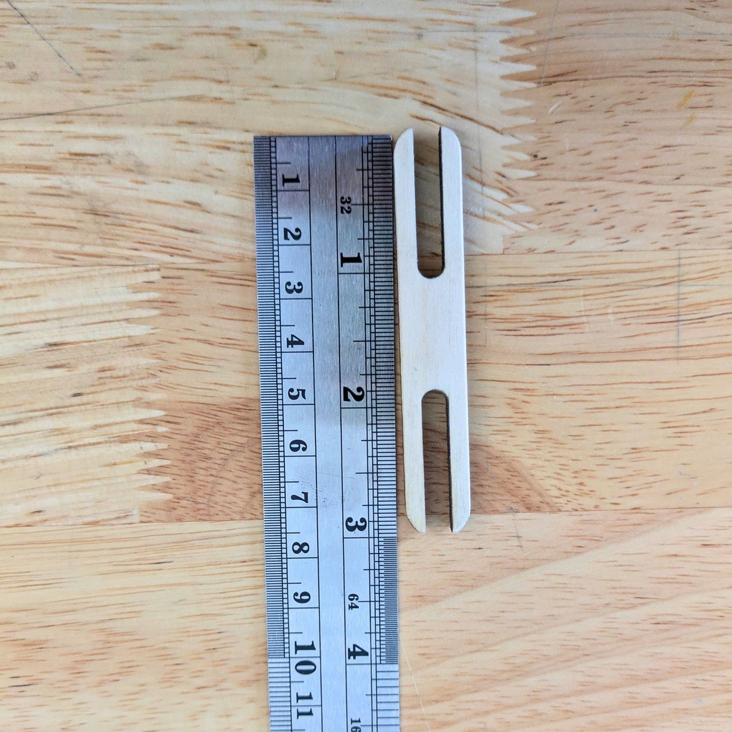 Wooden Shuttle Stick Set - 4 Weaving Shuttles