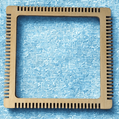6" 4-Sided Weaving Frame Loom - 1/4" Wooden 6" 4-Sided Weaving Frame Loom - 1/4" Wooden Art & Crafting Materials Raven King Crafts