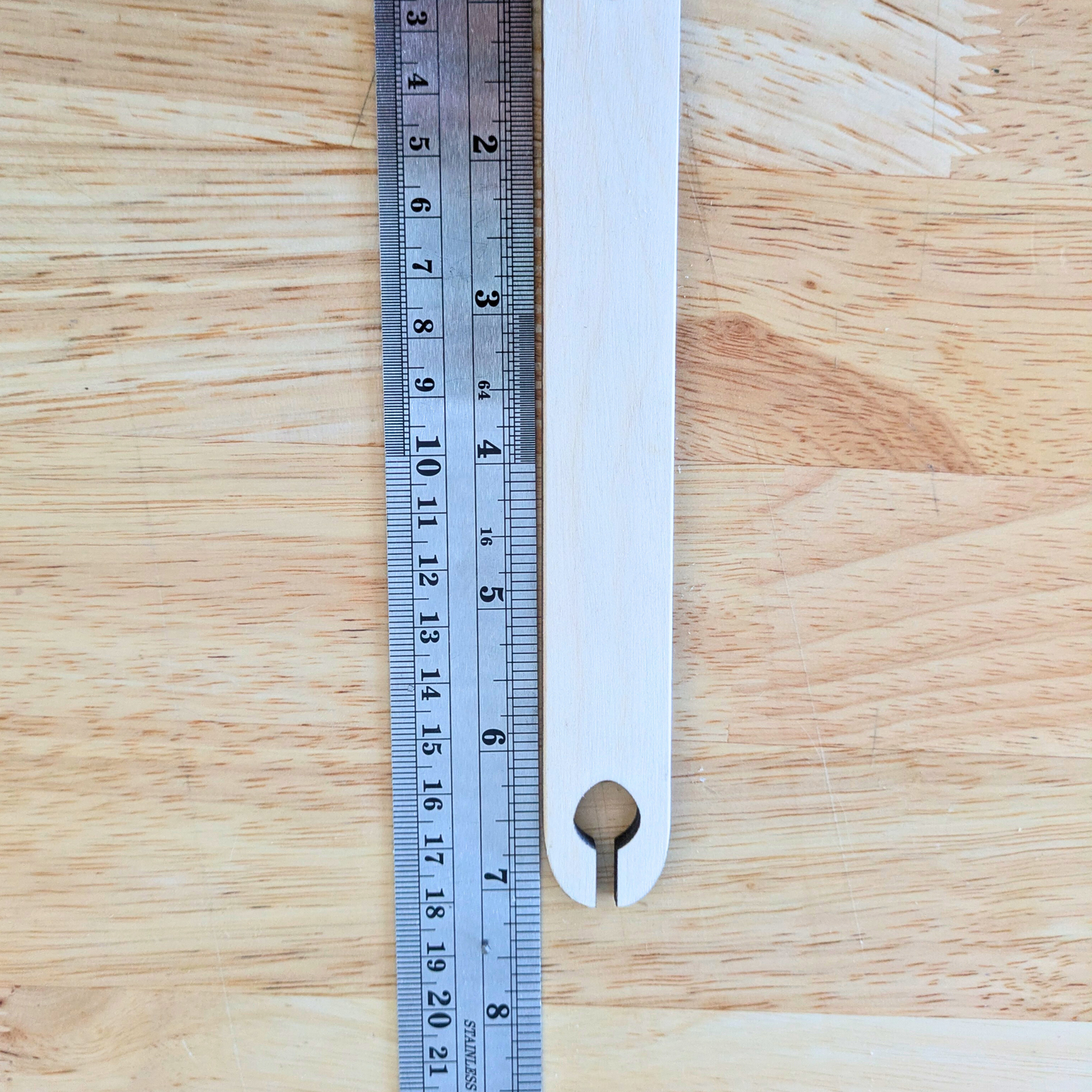 Wooden Shuttle Stick Set - 4 Weaving Shuttles