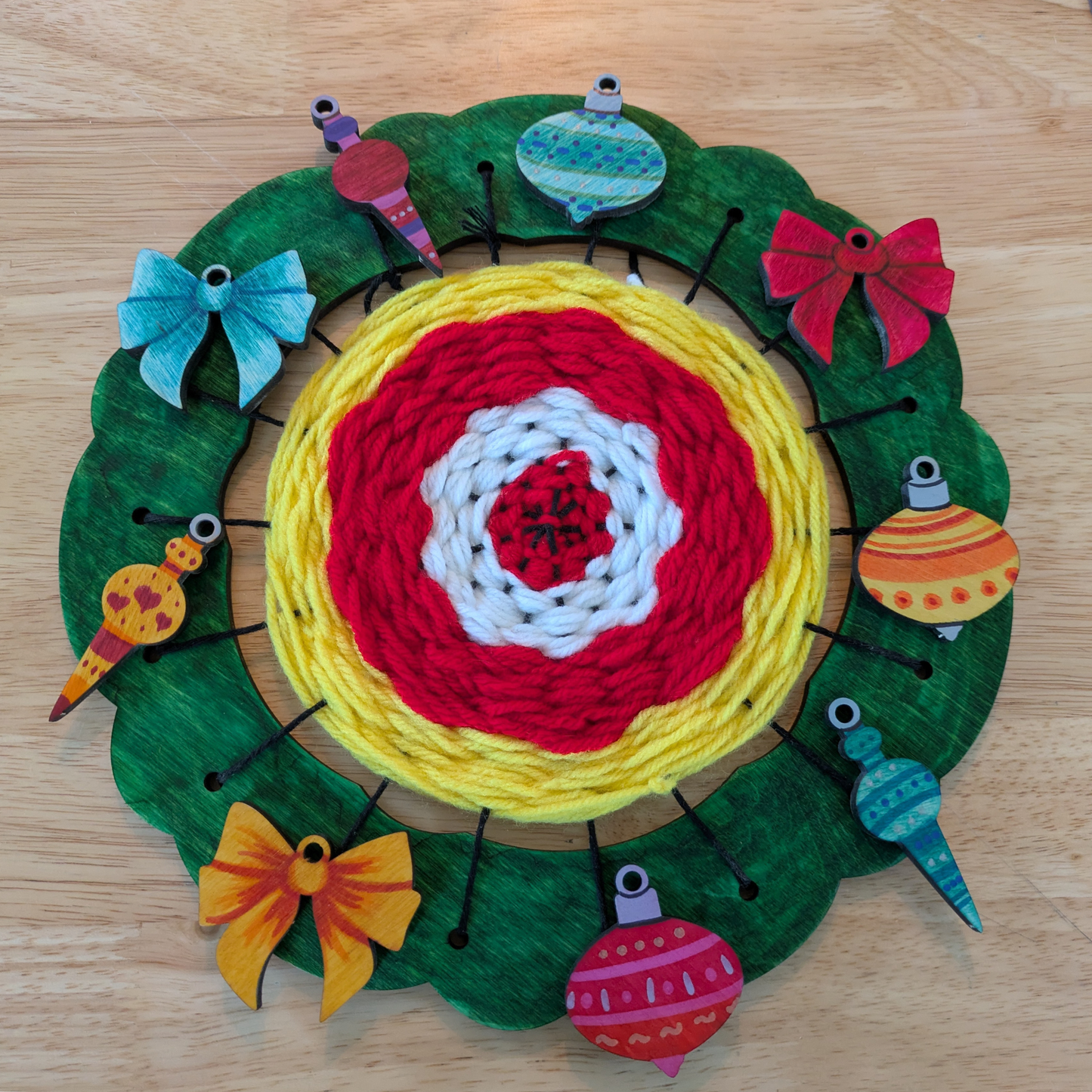 Christmas Wreath Loom and Ornament Blanks