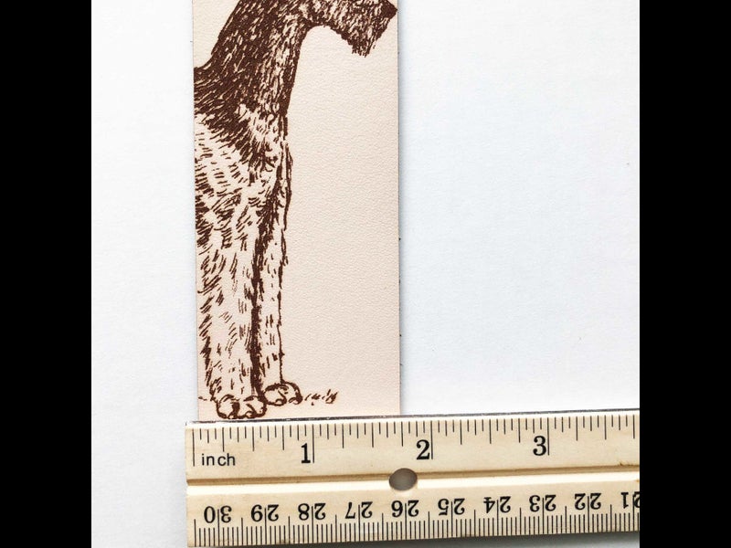 Airedale Terrier Bookmark