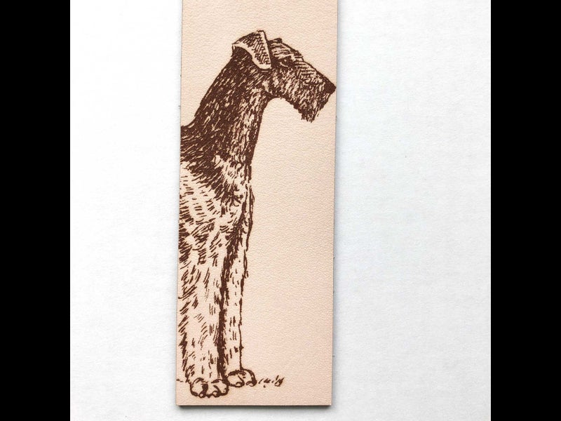 Airedale Terrier Bookmark