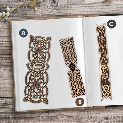 Celtic Knot Bookmarks, Pick one or get all 3 at a discount! Celtic Knot Bookmarks, Pick one or get all 3 at a discount! Bookmarks Raven King Crafts