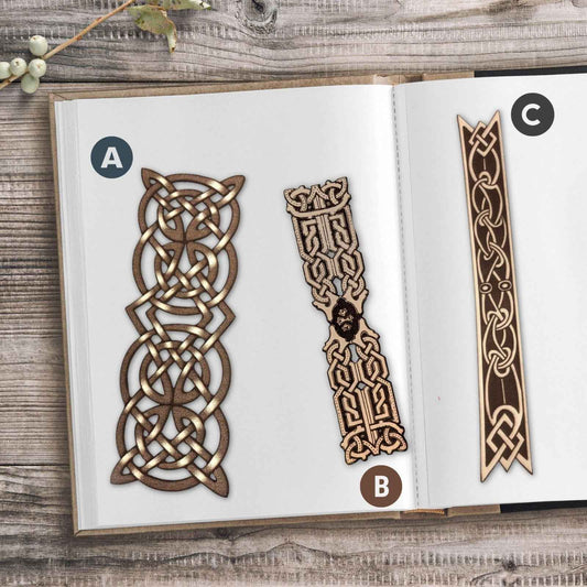 Celtic Knot Bookmarks, Pick one or get all 3 at a discount! Celtic Knot Bookmarks, Pick one or get all 3 at a discount! Bookmarks Raven King Crafts