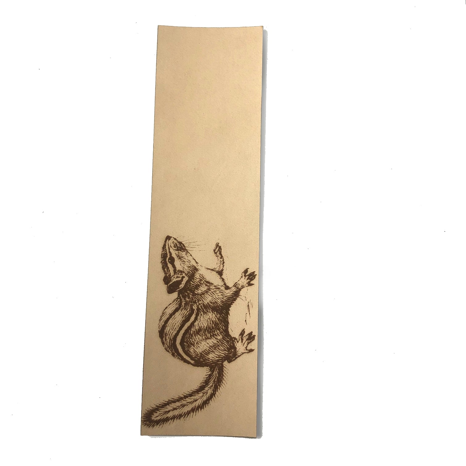 Chipmunk Bookmark