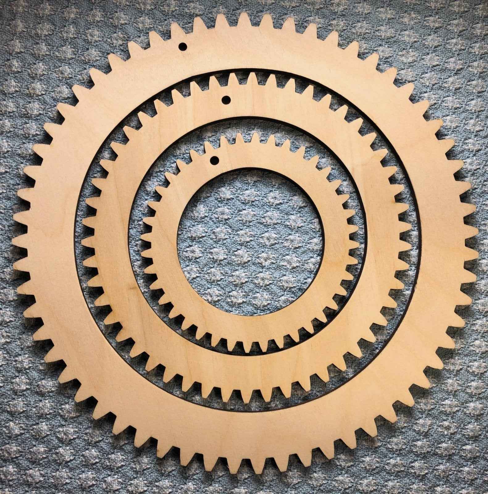 Circle Weaving Loom Set - 3 pack of 1/4" thick looms