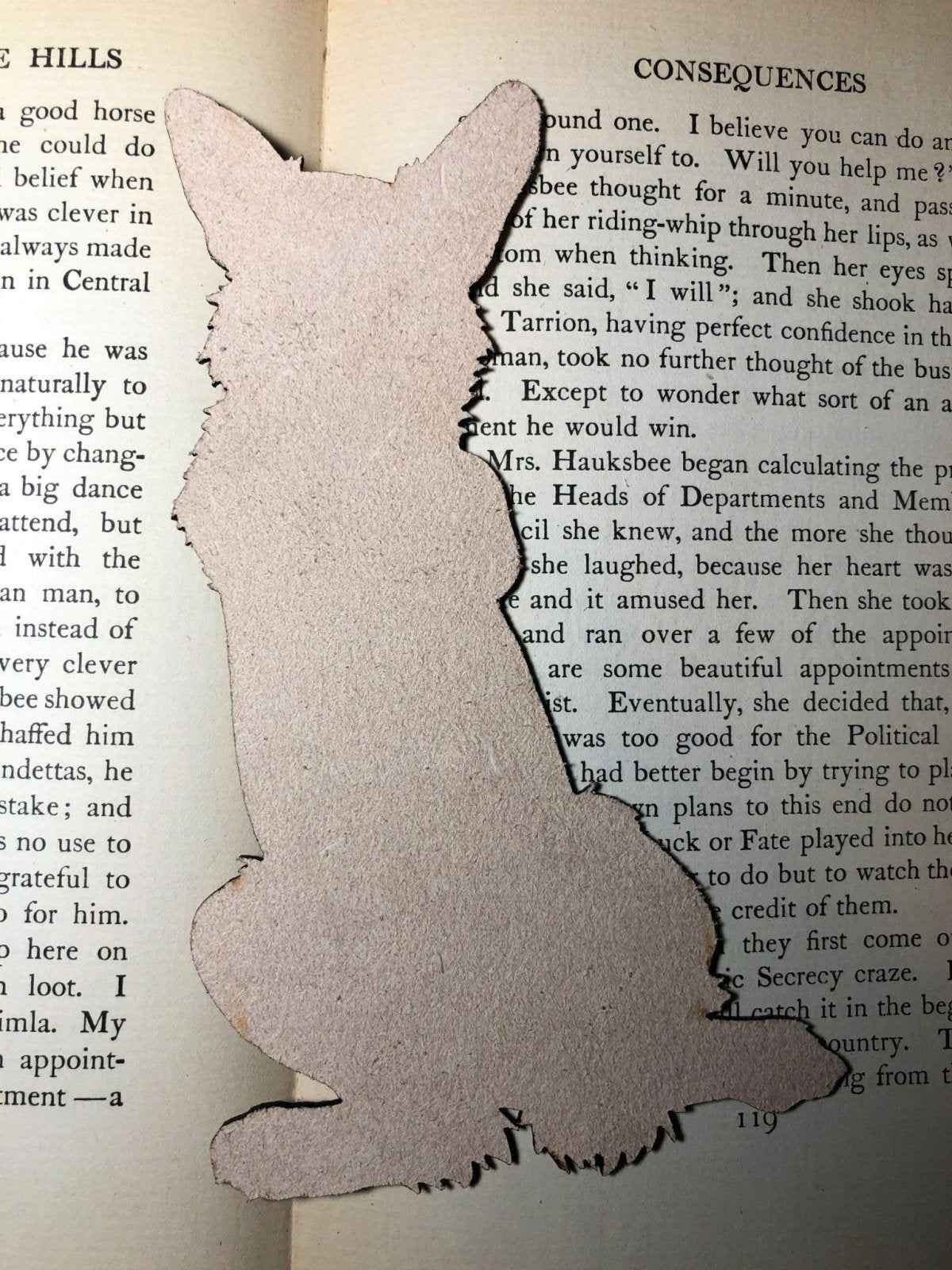 The backs of the leather bookmarks are unfinished and you can see the leather grain. Cute Corgi Bookmark - Leather Bookmark for Dog Lovers Bookmarks Raven King Crafts