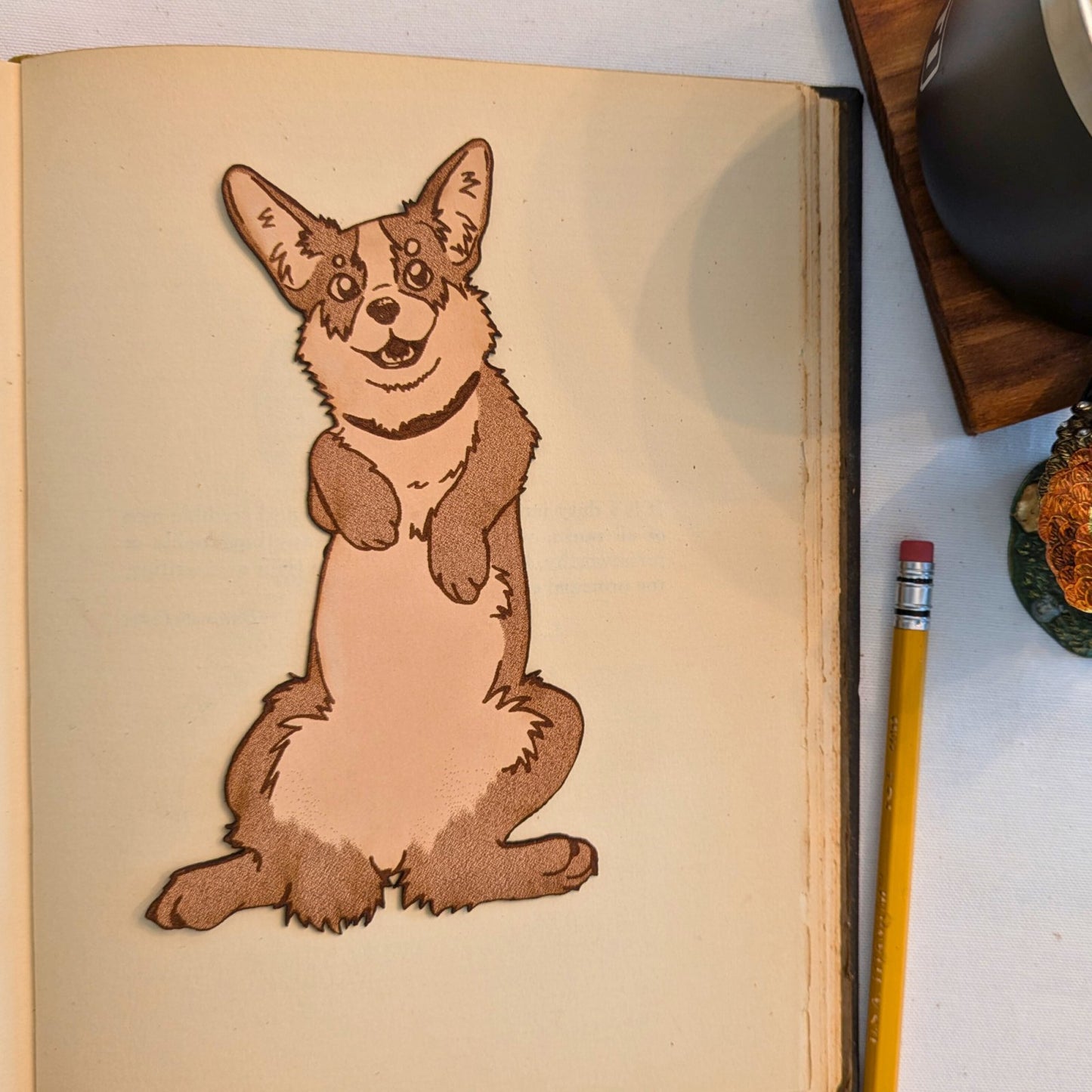 Cute Corgi Bookmark