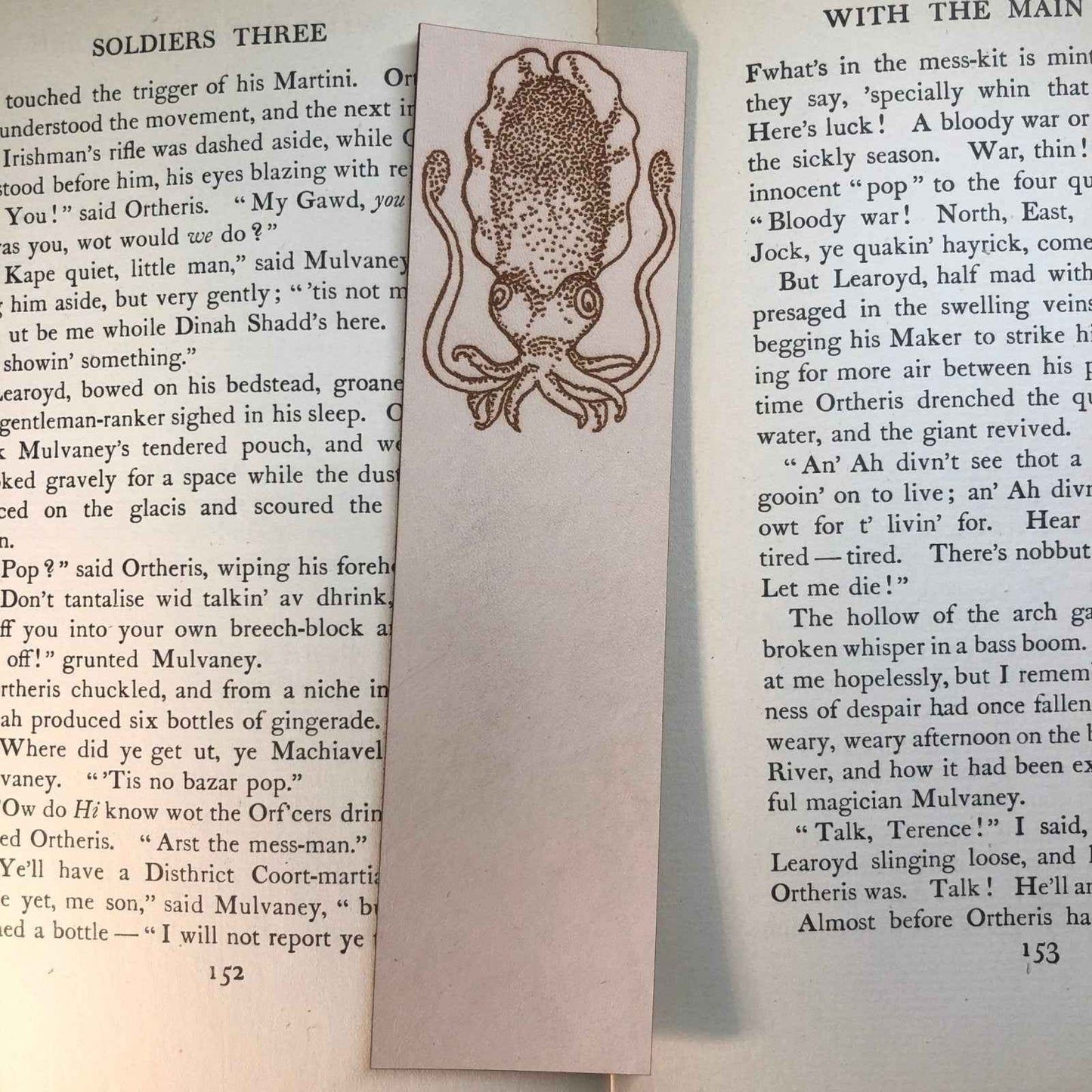 Cuttlefish Bookmark Cuttlefish Bookmark Bookmarks Raven King Crafts
