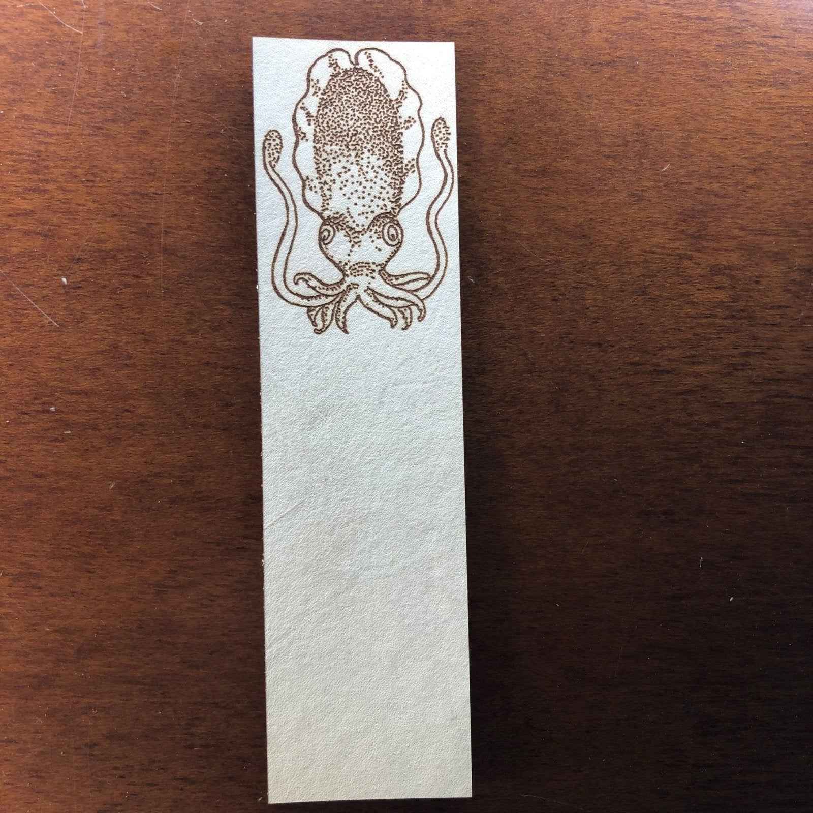 Cuttlefish Bookmark Cuttlefish Bookmark Bookmarks Raven King Crafts