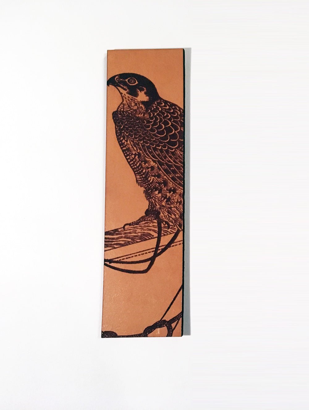 Falcon Bookmark - Leather