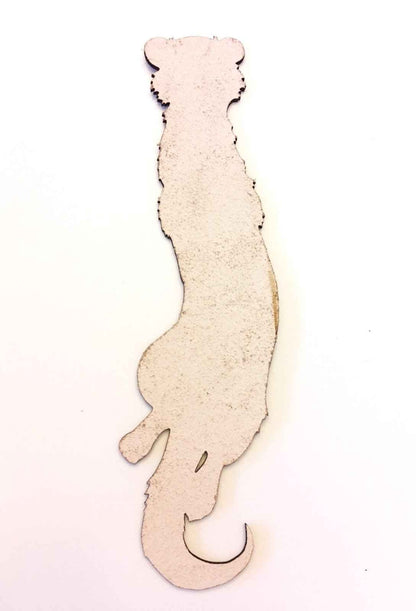 The backs of the leather bookmarks are unfinished and you can see the leather grain. Ferret Bookmark Made From Hand Selected Leather Bookmarks Raven King Crafts
