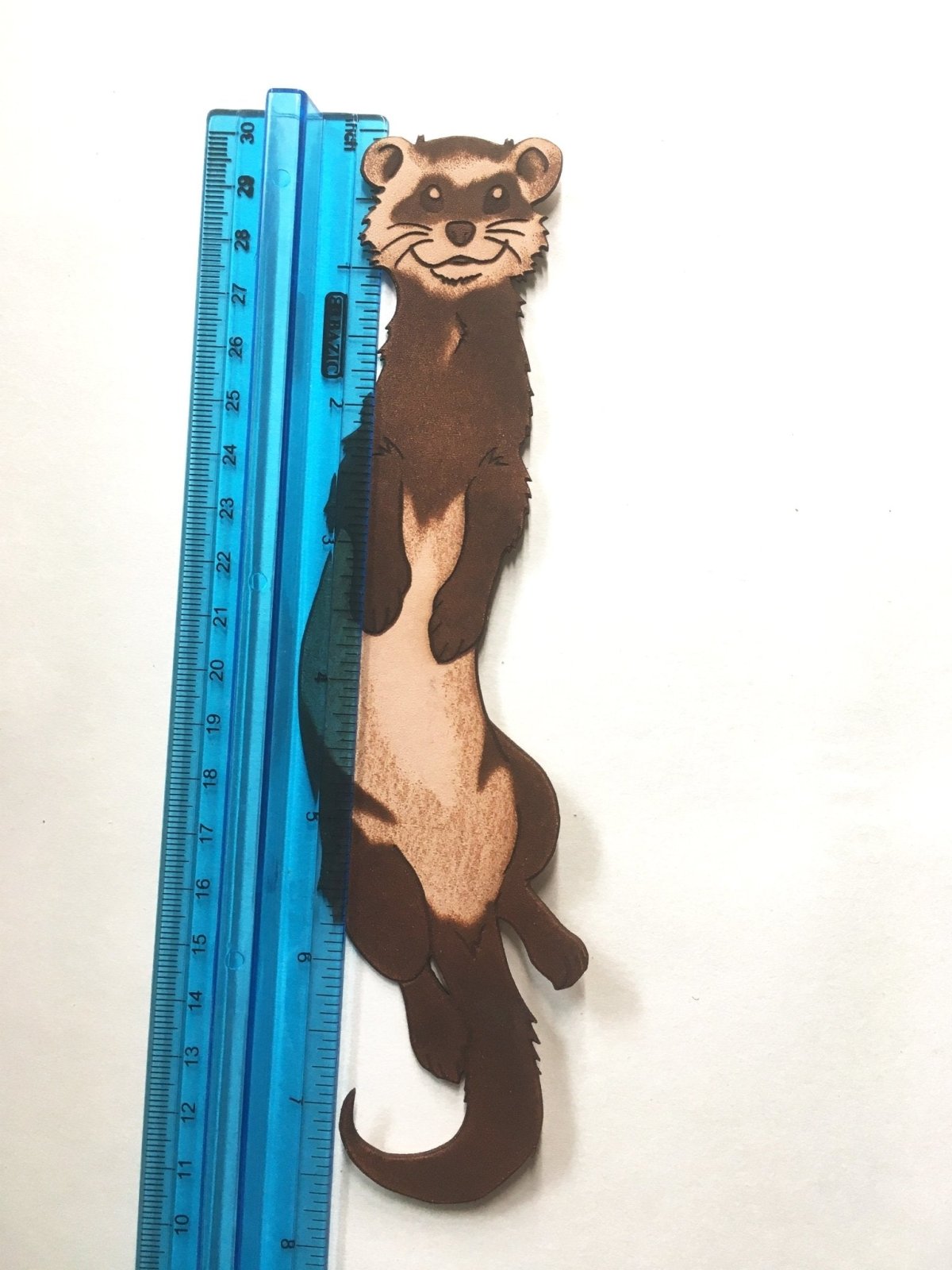 ferret bookmark next to a rule