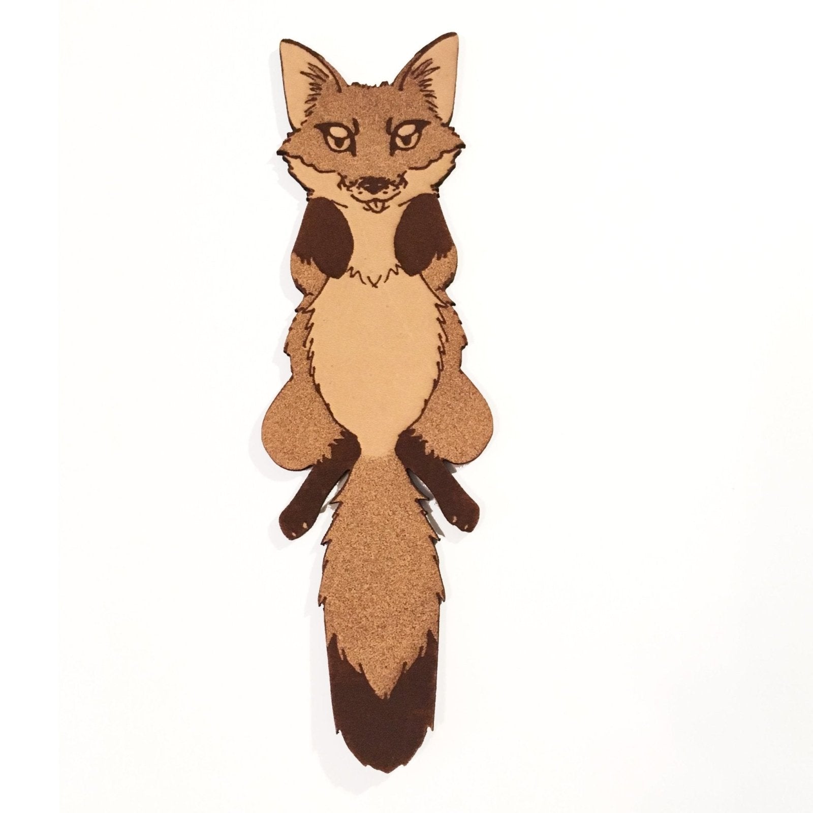 a cute fox bookmark