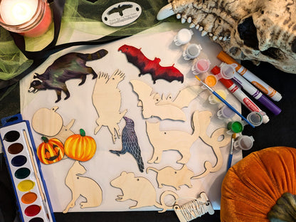 Halloween Ornament Kit Halloween Ornament Kit Art & Craft Kits Raven King Crafts