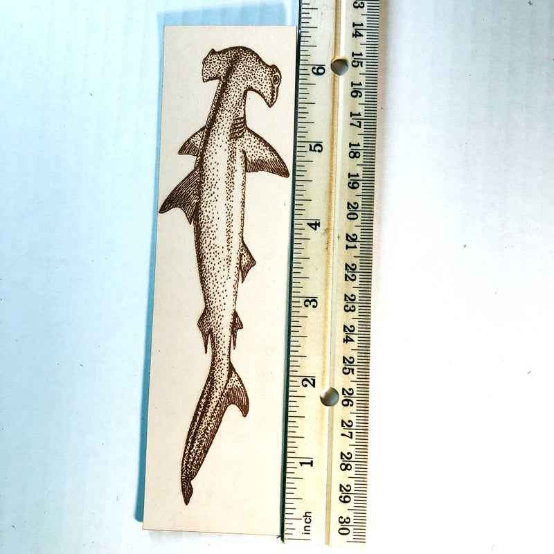 Hammerhead Shark Bookmark Hammerhead Shark Bookmark Bookmarks Raven King Crafts