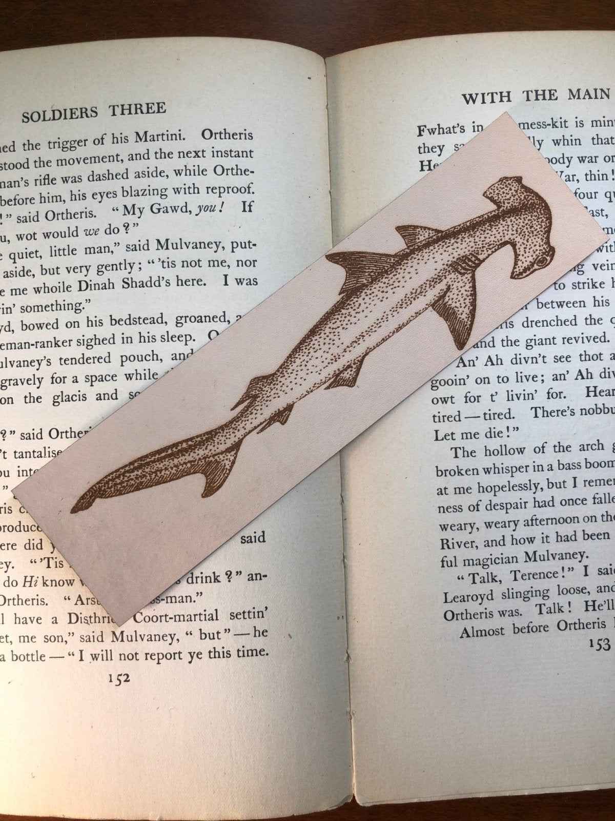 Hammerhead Shark Bookmark Hammerhead Shark Bookmark Bookmarks Raven King Crafts
