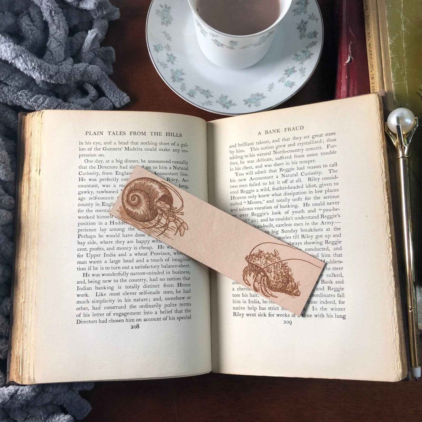 Hermit Crabs Bookmark Hermit Crabs Bookmark Bookmarks Raven King Crafts