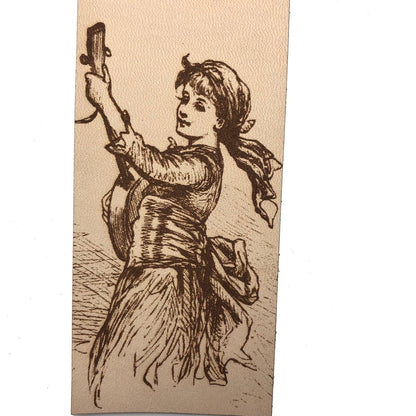 Historical Musical Girl Bookmark