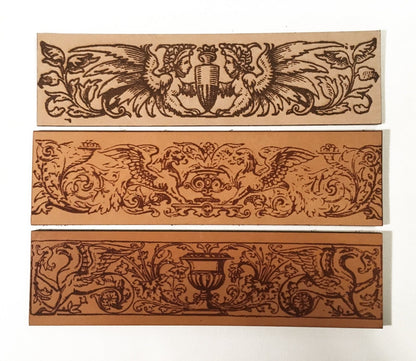 Historical Winged Lion Beasts Bookmark