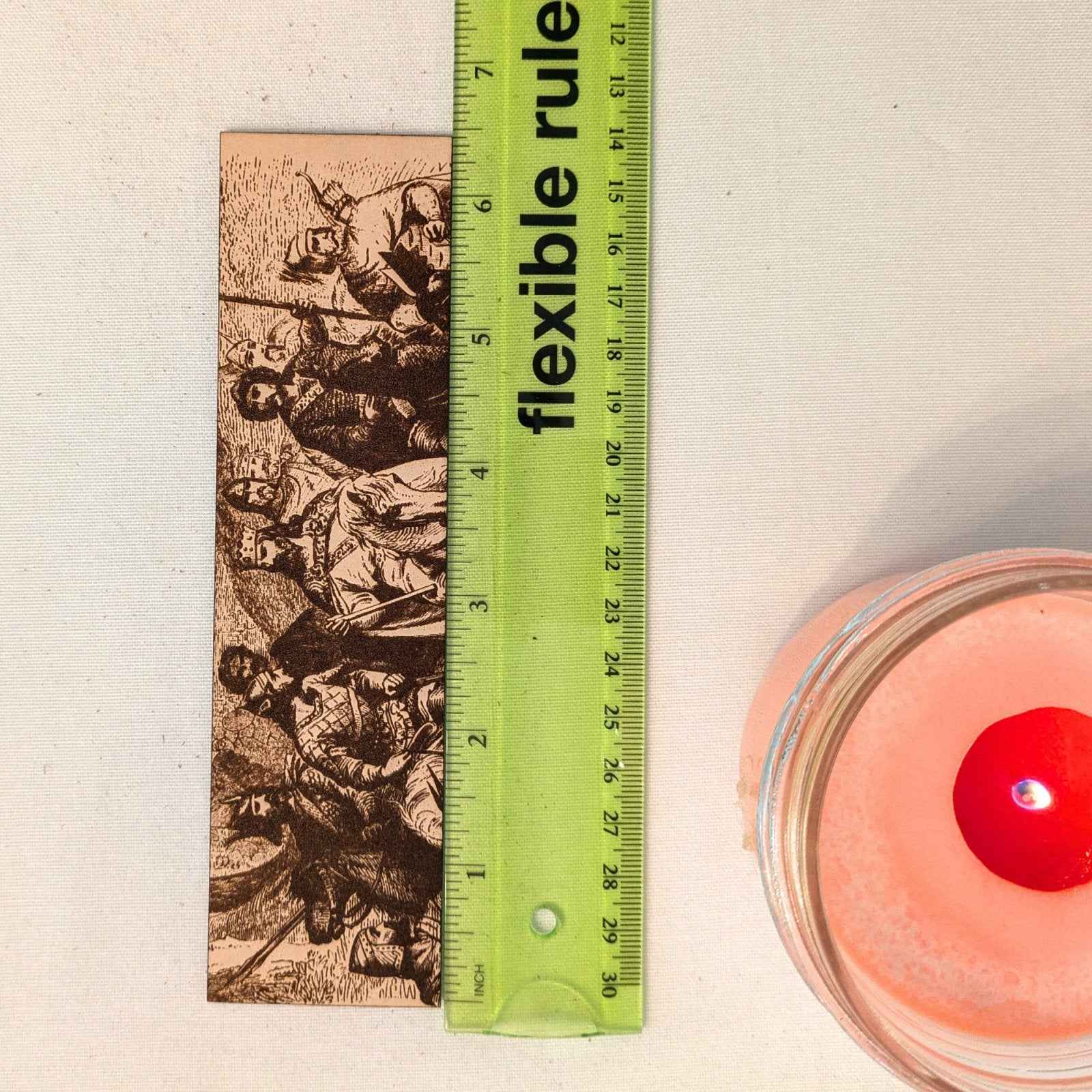 King with Knights Bookmark King with Knights Bookmark Bookmarks Raven King Crafts