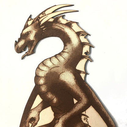 Leather Dragon Bookmark