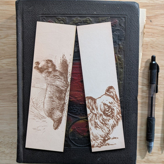 Left is the detailed Skye Terrier bookmark on the right is he simple Skye Terrier bookmark. Leather Skye Terrier Bookmark (toy dog) - Pick one or get both! Bookmarks Raven King Crafts Leather Skye Terrier Bookmark (toy dog) - Pick one or get both! Bookmarks Raven King Crafts