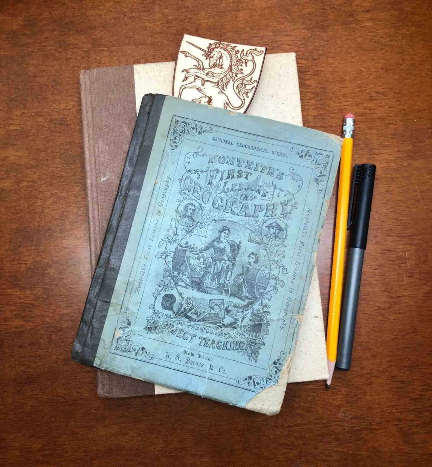 Leather Unicorn Bookmark Leather Unicorn Bookmark Bookmarks Raven King Crafts