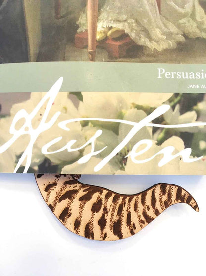 Leopard Gecko Leather Bookmark Leopard Gecko Leather Bookmark - Cute Lizard Book Buddy Bookmarks Raven King Crafts