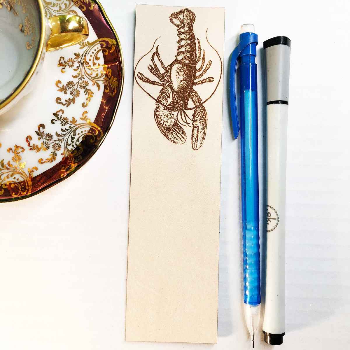 Lobster Bookmark Lobster Bookmark Bookmarks Raven King Crafts