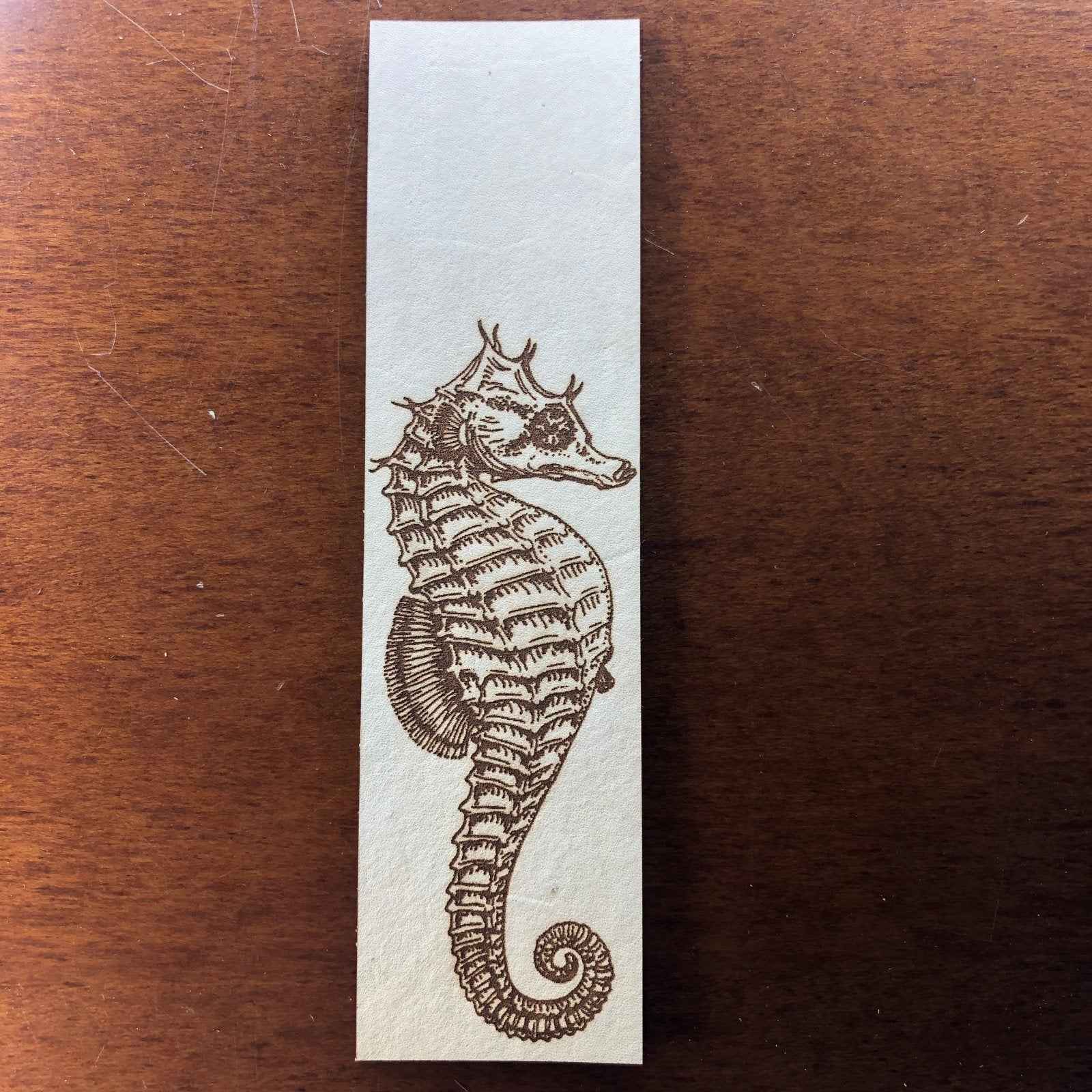 Seahorse Bookmark Seahorse Bookmark Bookmarks Raven King Crafts